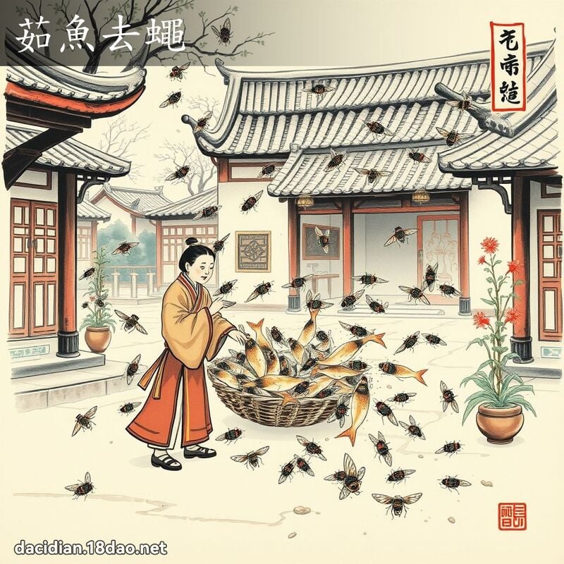 茹鱼去蝇 配图