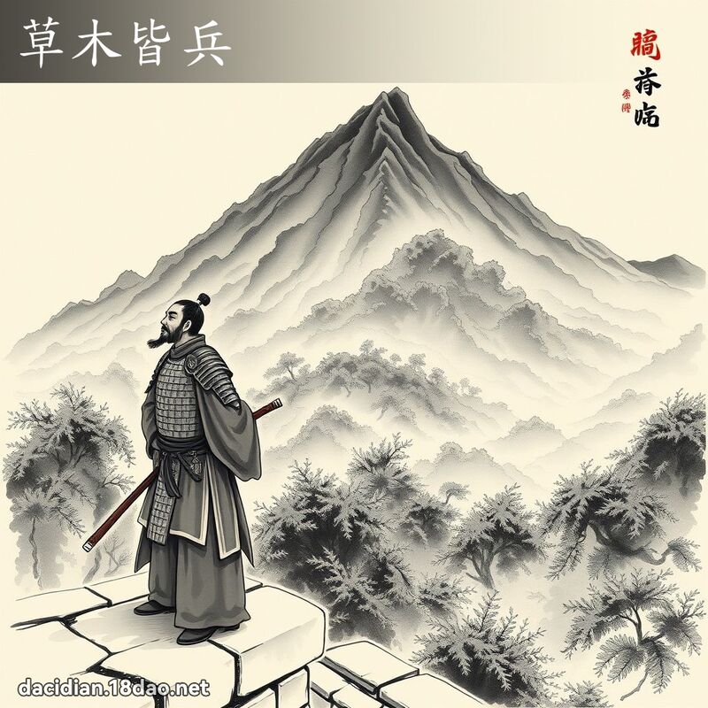 草木皆兵 配图