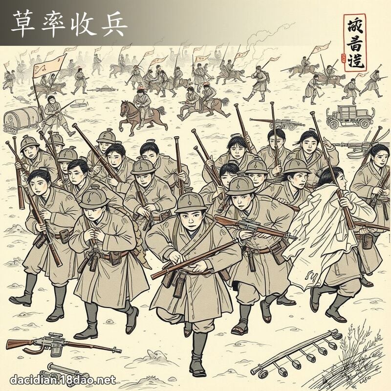 草率收兵 配图