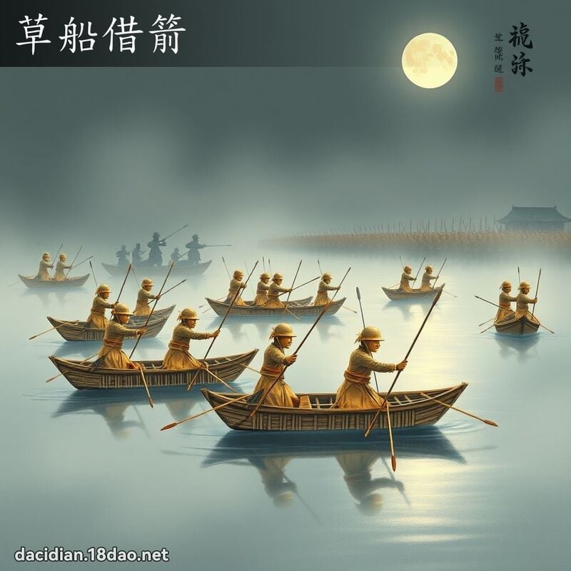 草船借箭 配图