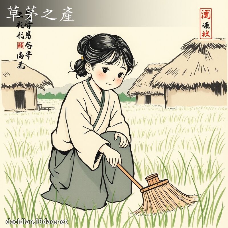草茅之产 配图