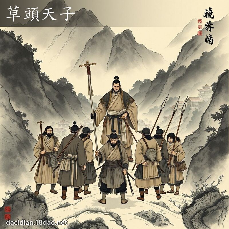 草头天子 配图
