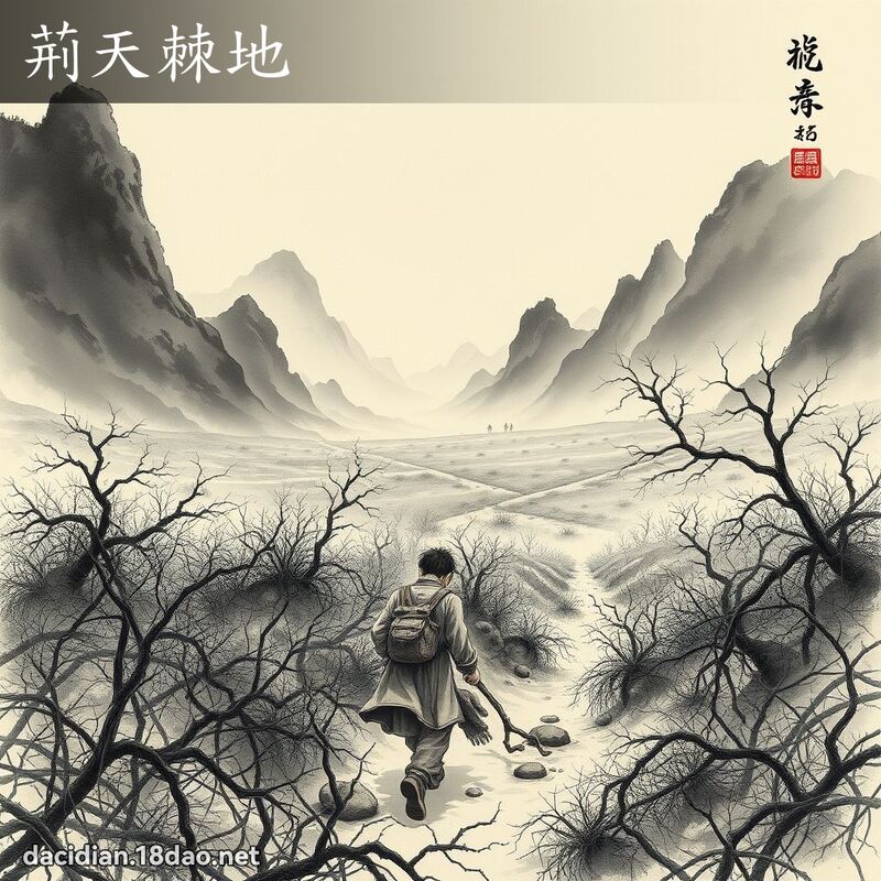 荆天棘地 配图