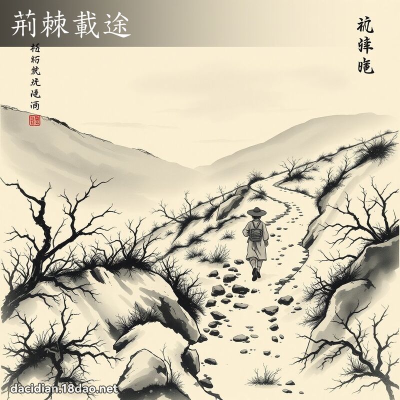 荆棘载途 配图