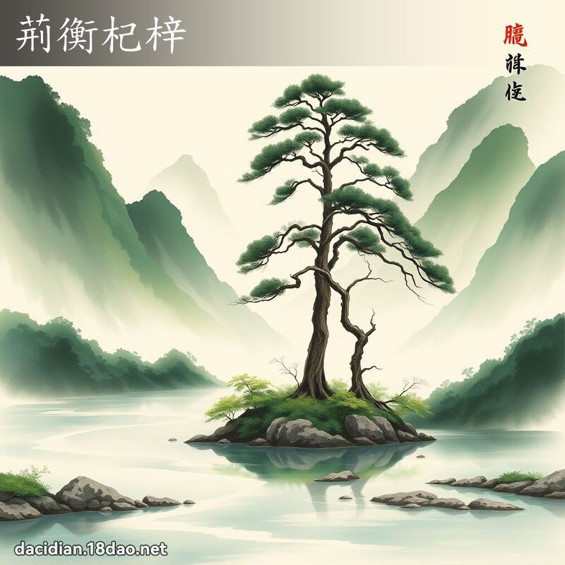 荆衡杞梓 配图