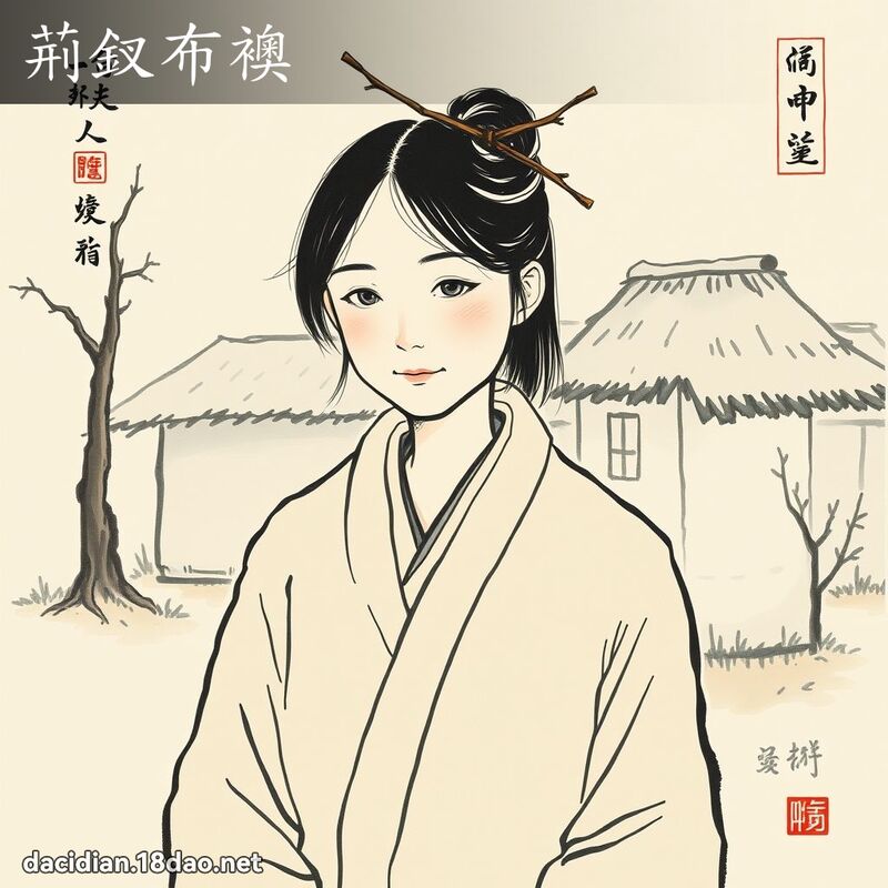 荆釵布袄 配图