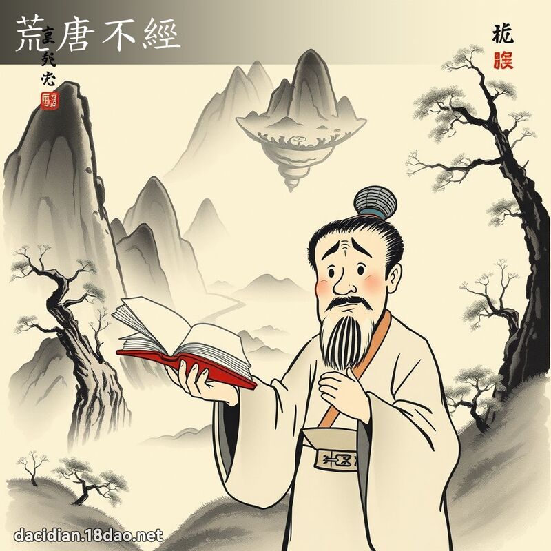 荒唐不经 配图