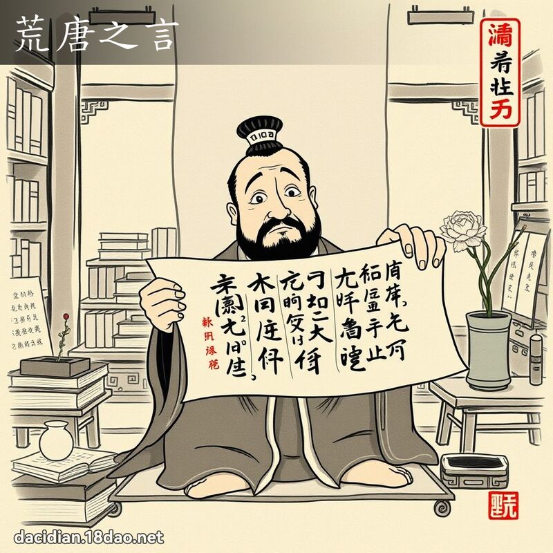 荒唐之言 配图