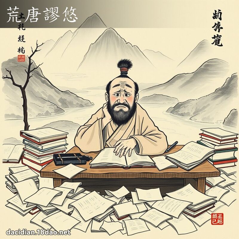 荒唐谬悠 配图