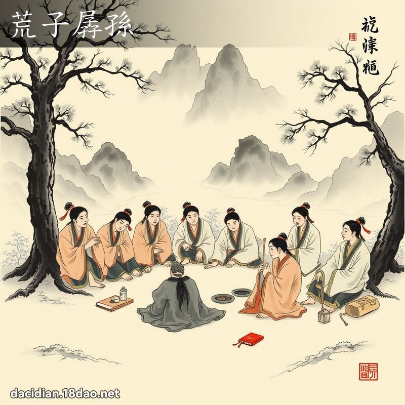 荒子孱孙 配图