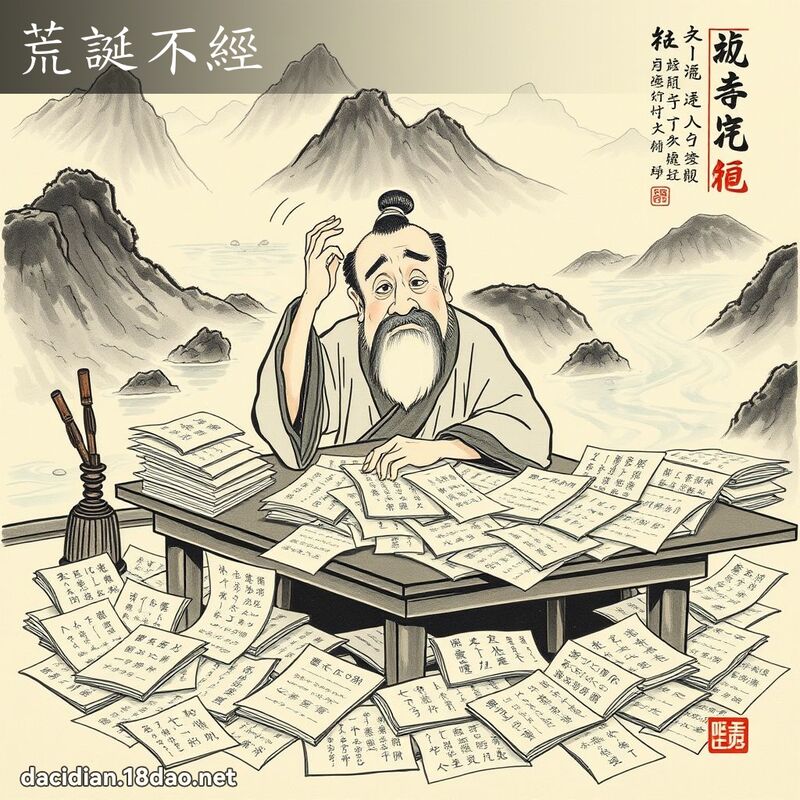 荒诞不经 配图