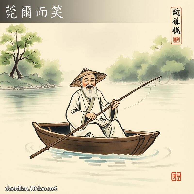 莞尔而笑 配图