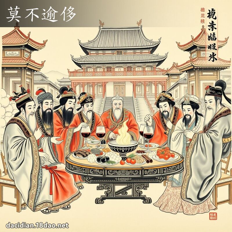莫不逾侈 配图