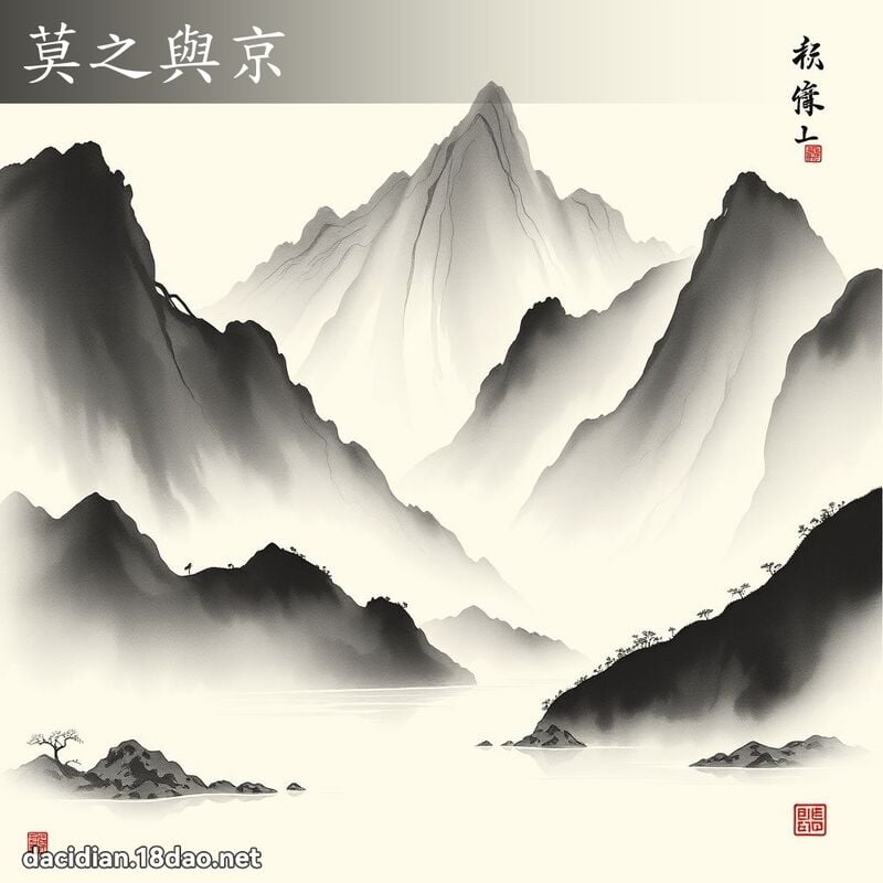 莫之与京 配图