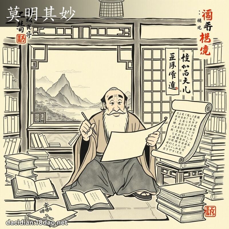 莫明其妙 配图