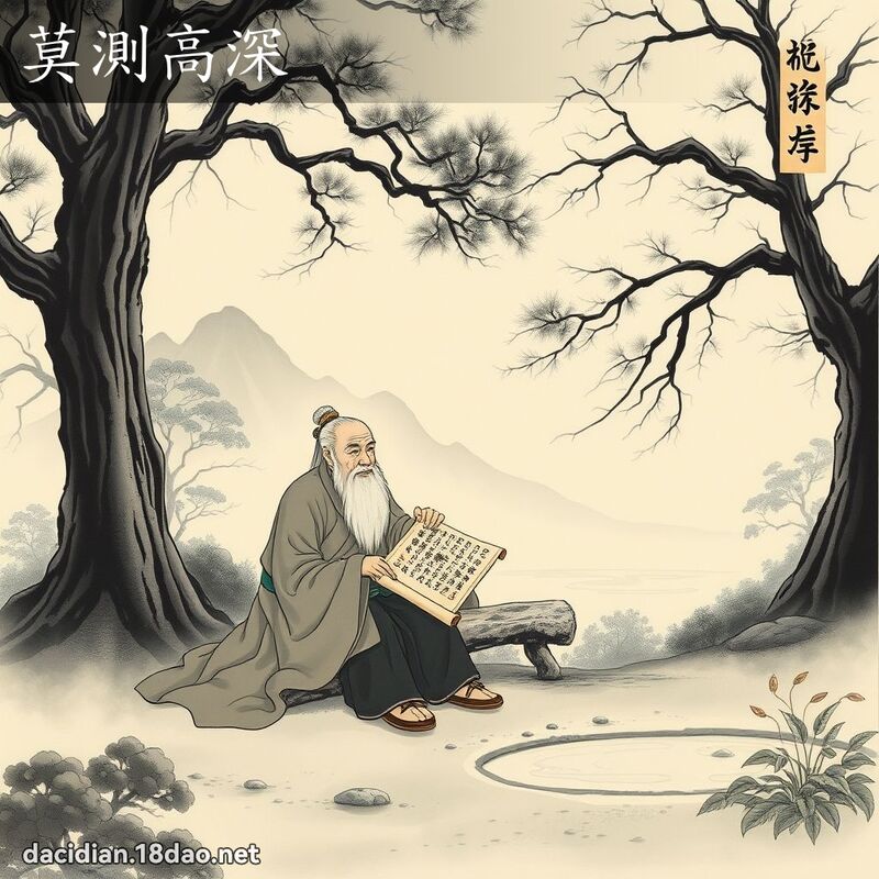 莫测高深 配图