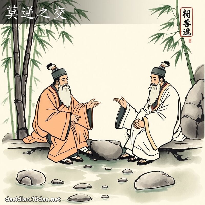 莫逆之交 配图