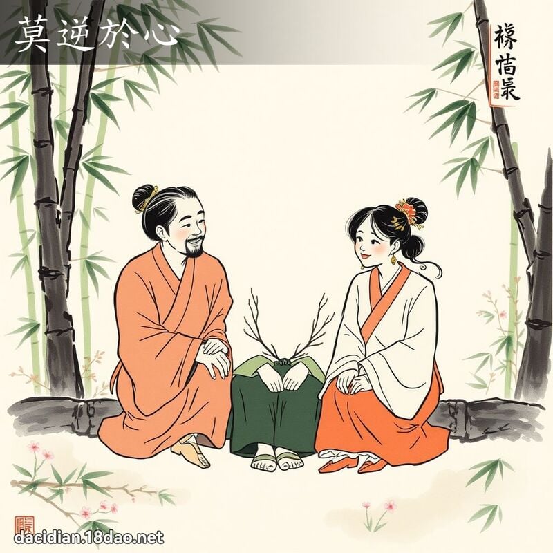 莫逆於心 配图