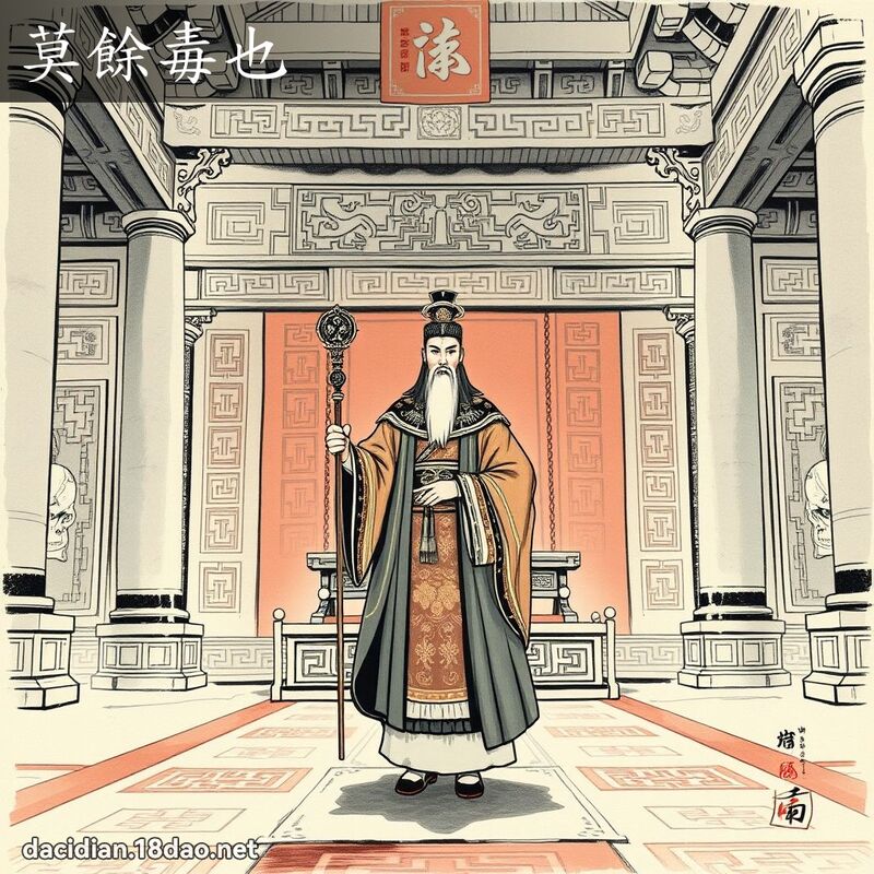 莫余毒也 配图