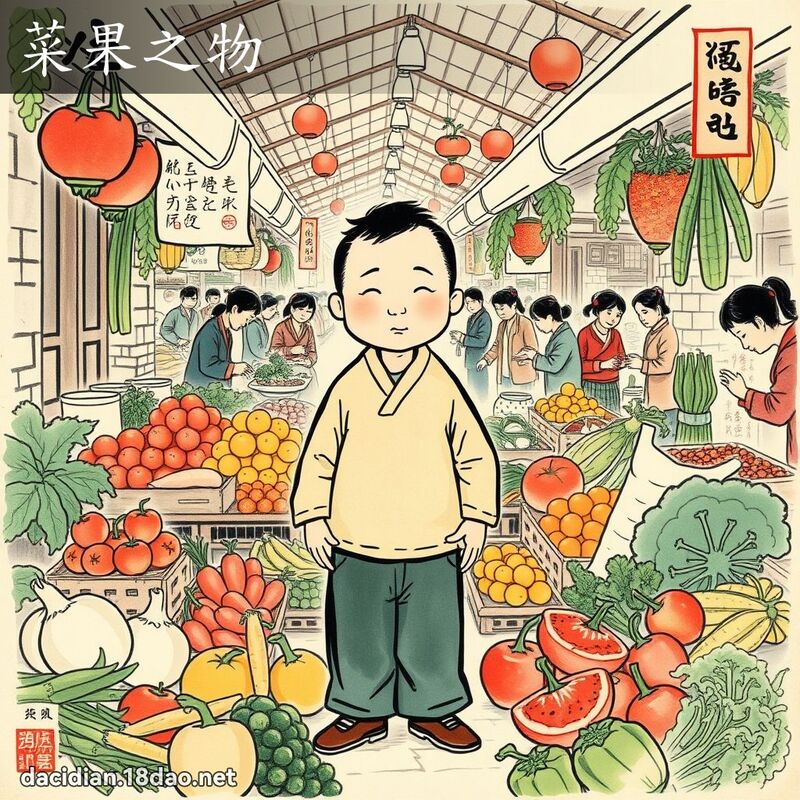 菜果之物 配图