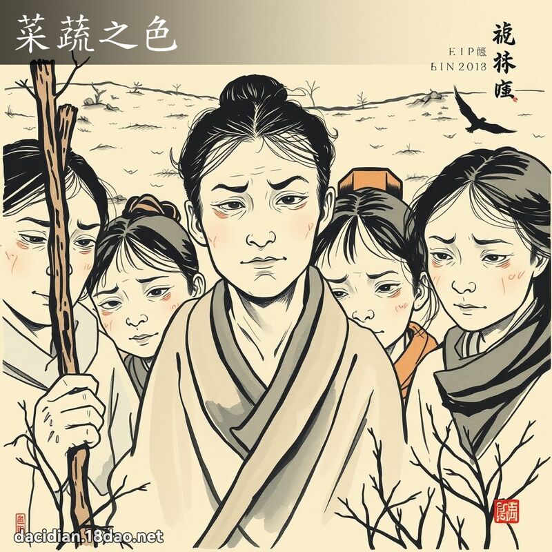 菜蔬之色 配图