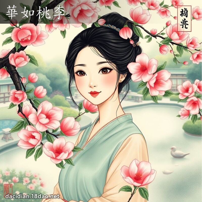 华如桃李 配图