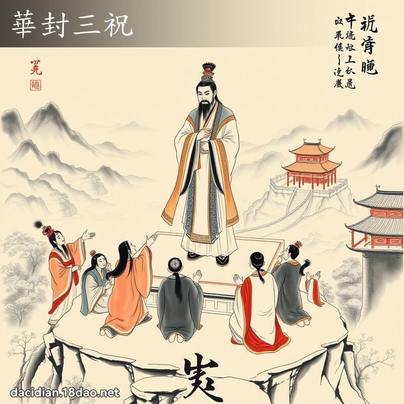 华封三祝 配图