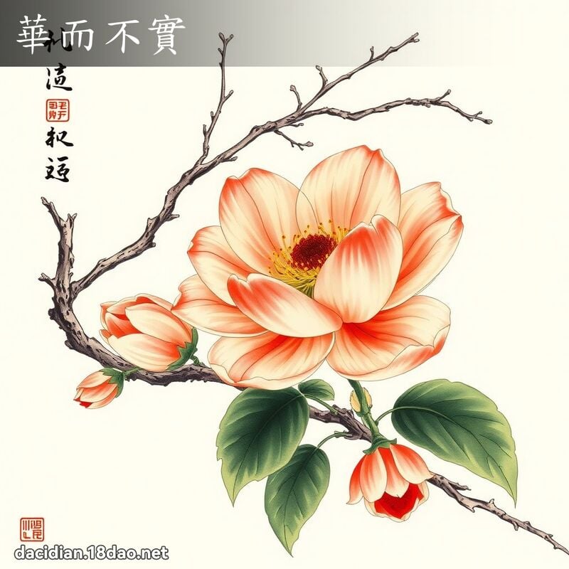 华而不实 配图