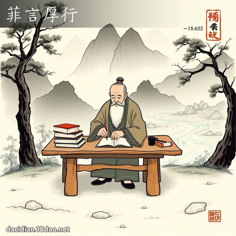 菲言厚行 配图