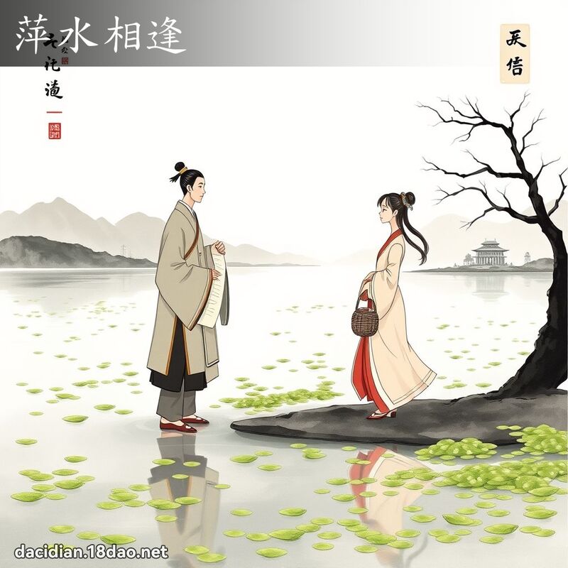 萍水相逢 配图