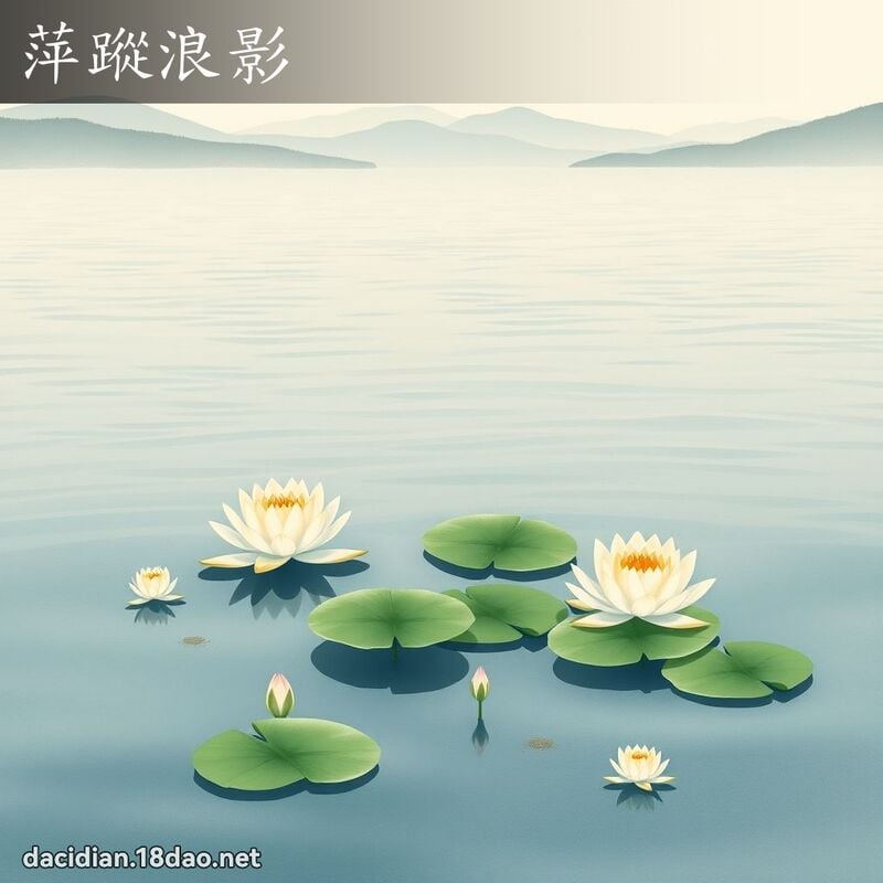 萍踪浪影 配图