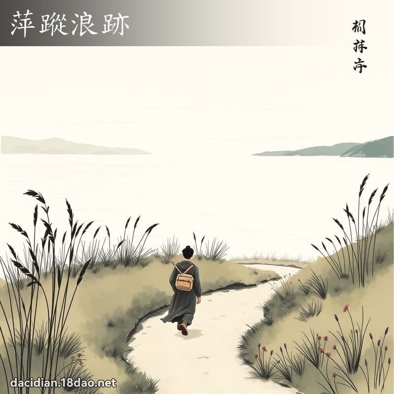 萍踪浪跡 配图