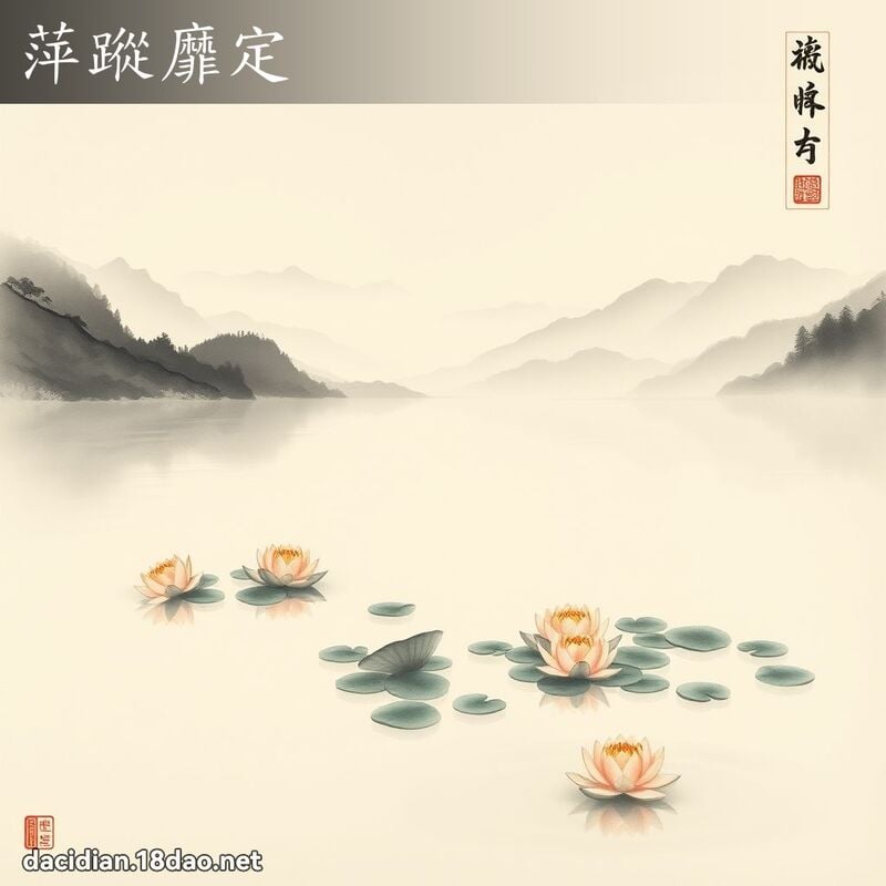 萍踪靡定 配图