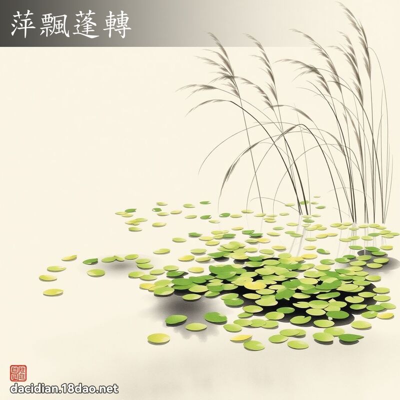 萍飘蓬转 配图
