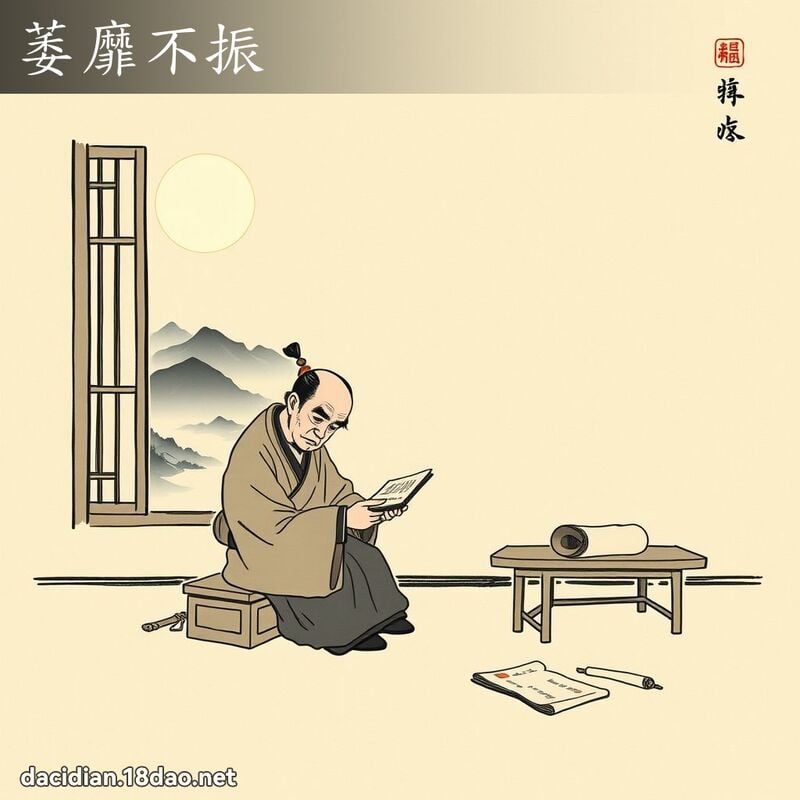 萎靡不振 配图