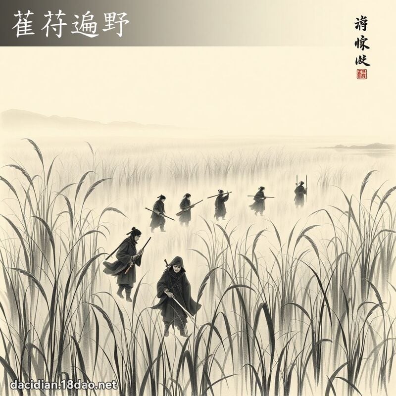 萑苻遍野 配图