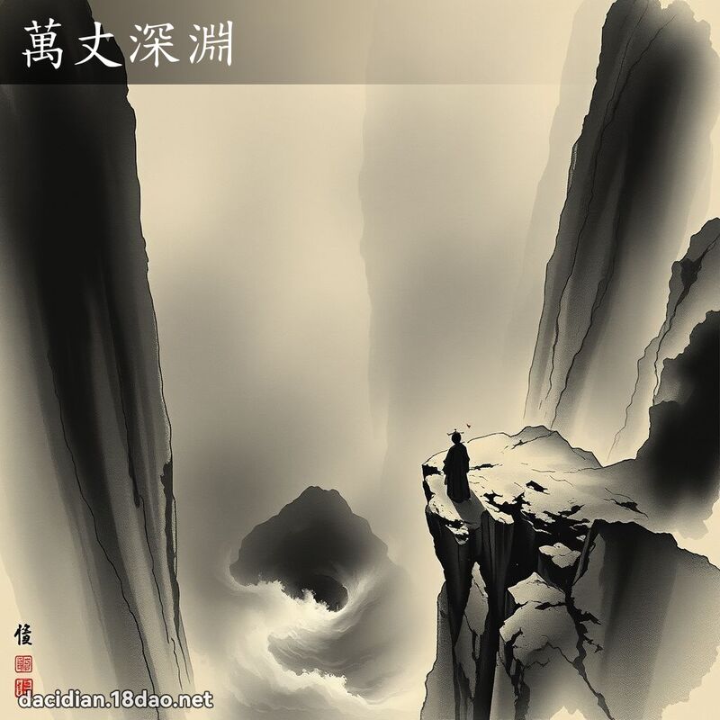 万丈深渊 配图
