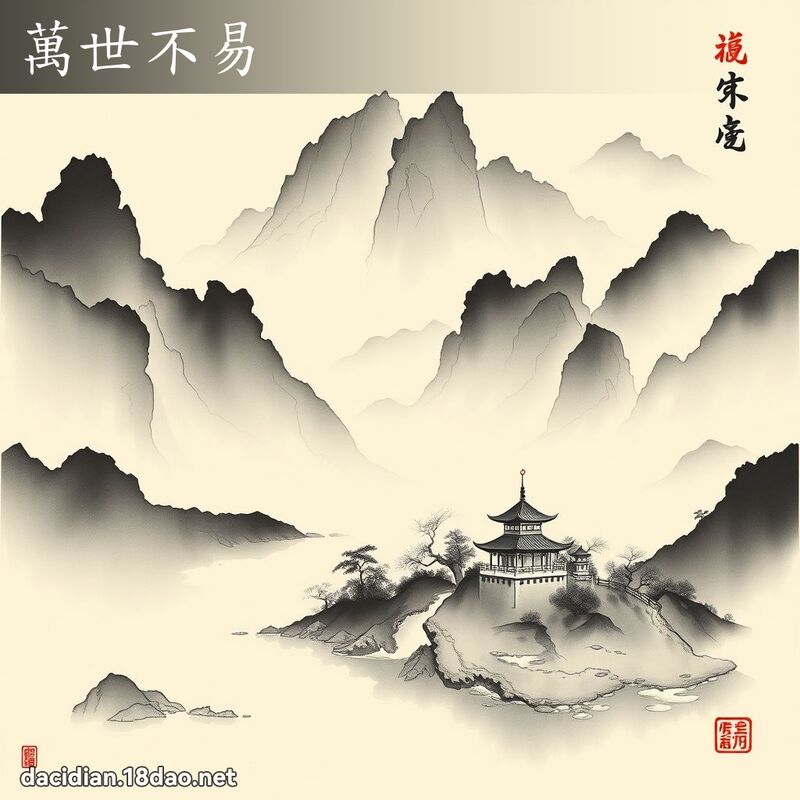 万世不易 配图