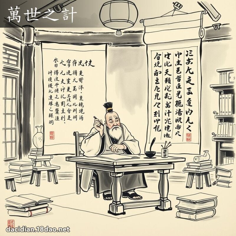 万世之计 配图