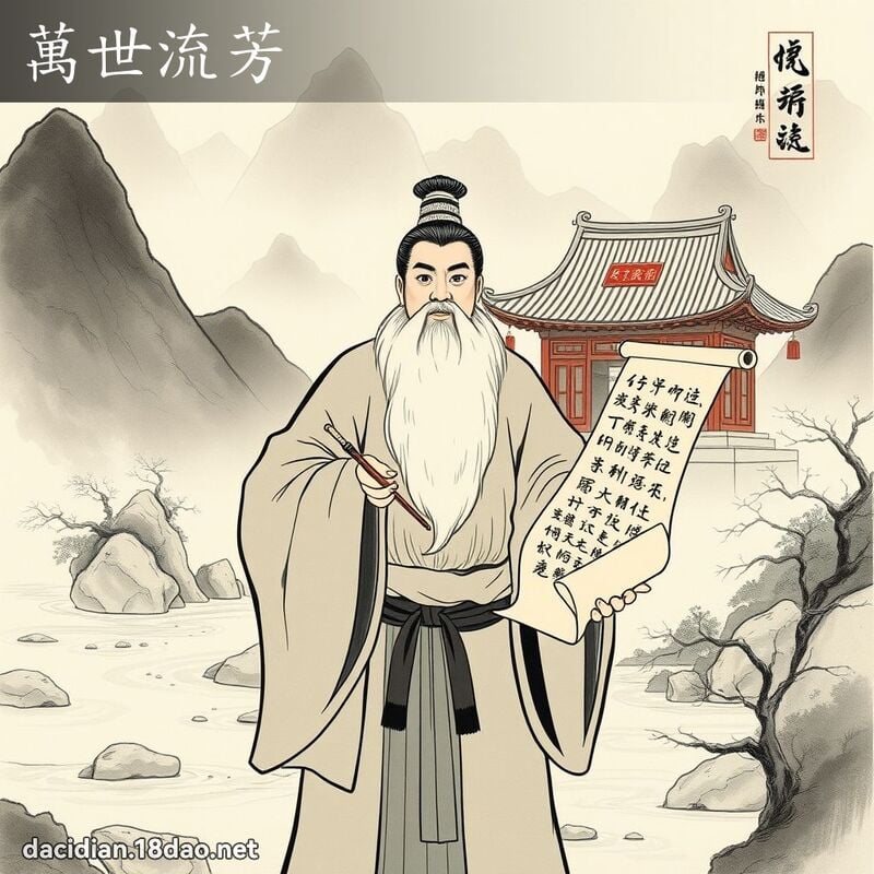 万世流芳 配图