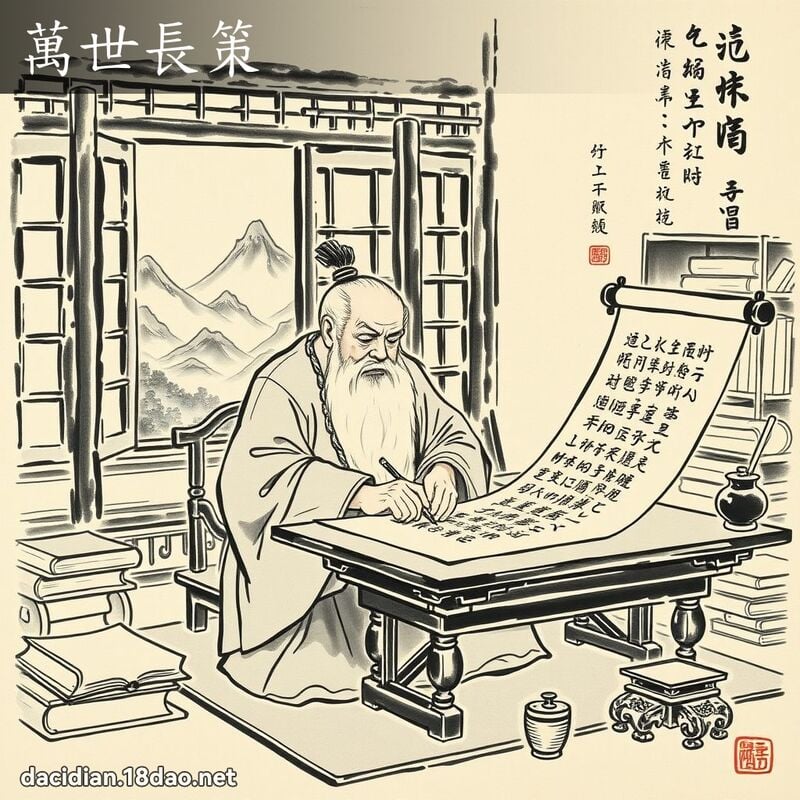 万世长策 配图