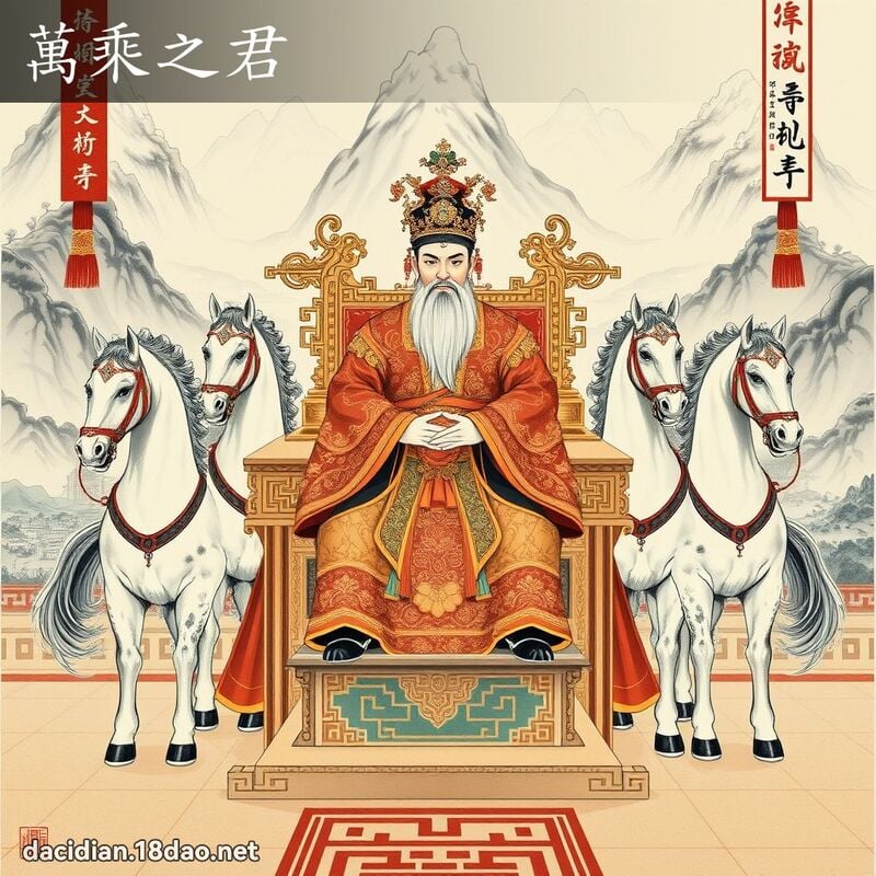 万乘之君 配图