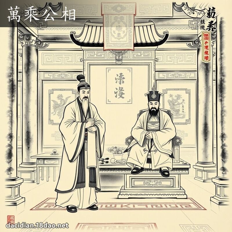 万乘公相 配图