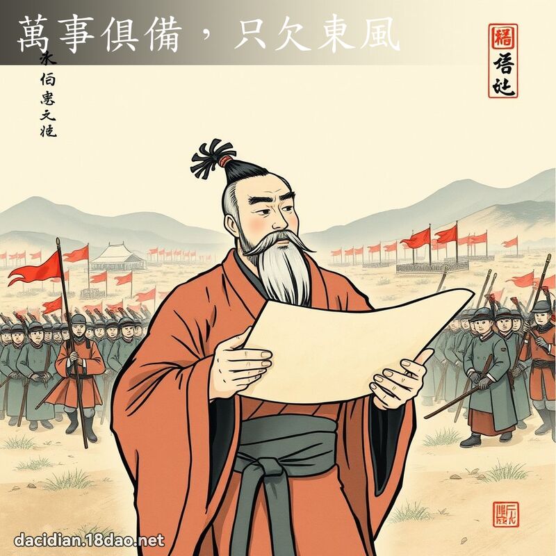 万事俱备,只欠东风 配图