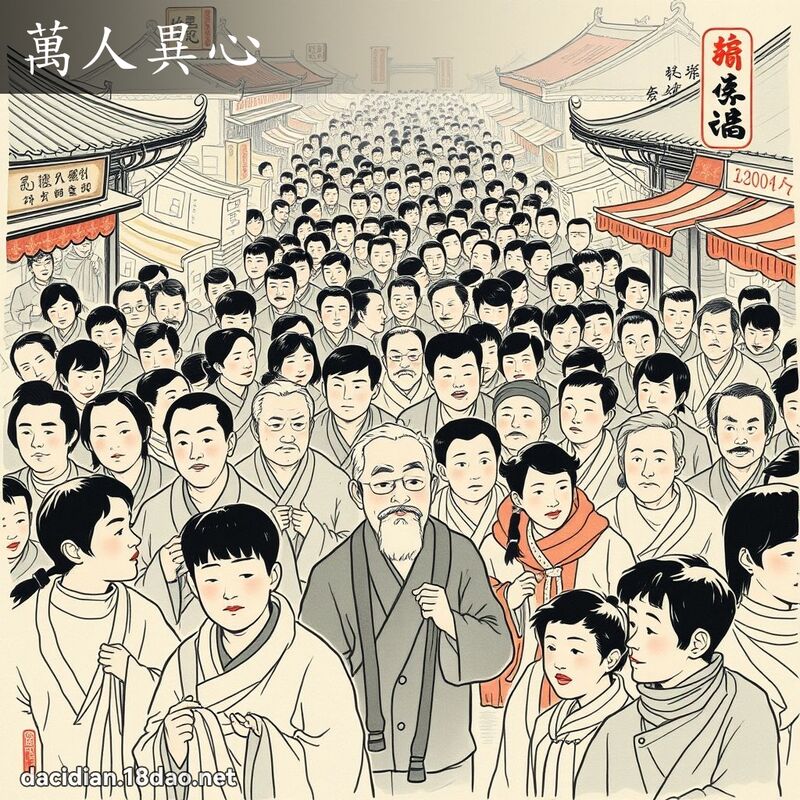 万人异心 配图