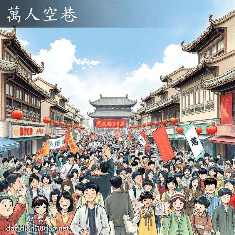 万人空巷 配图