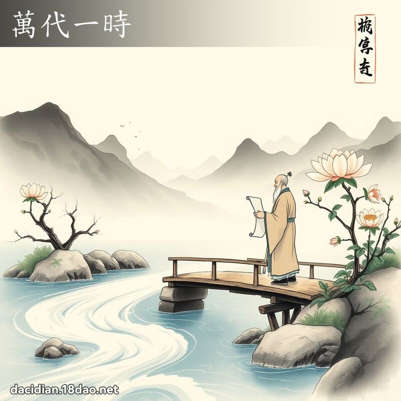 万代一时 配图