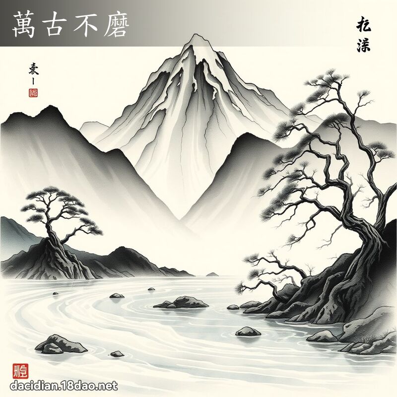 万古不磨 配图