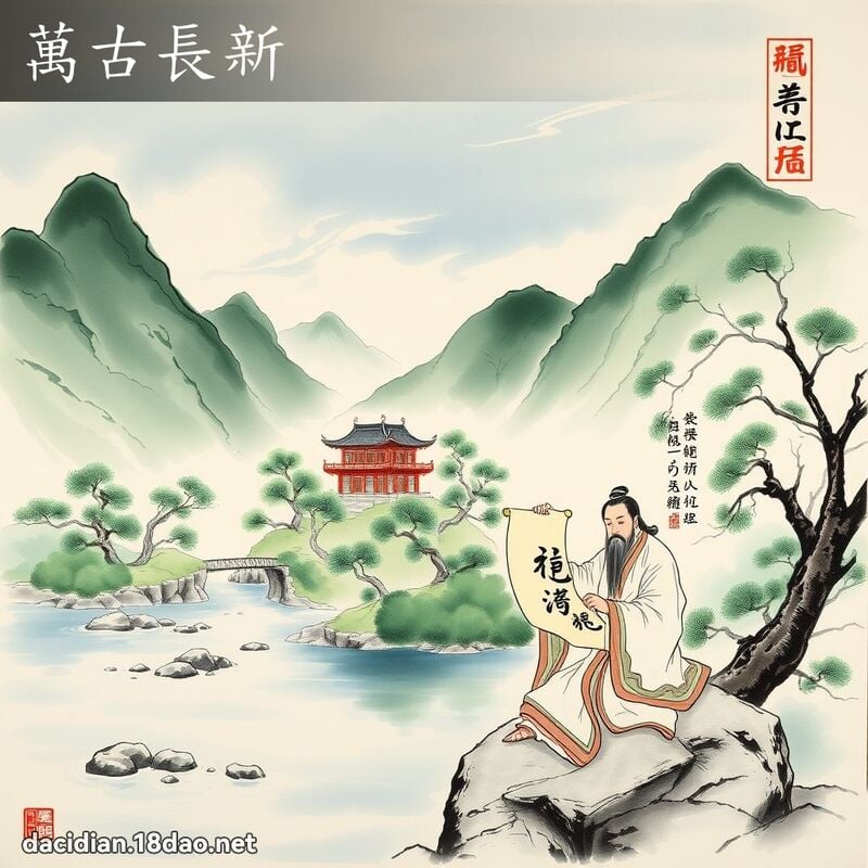 万古长新 配图