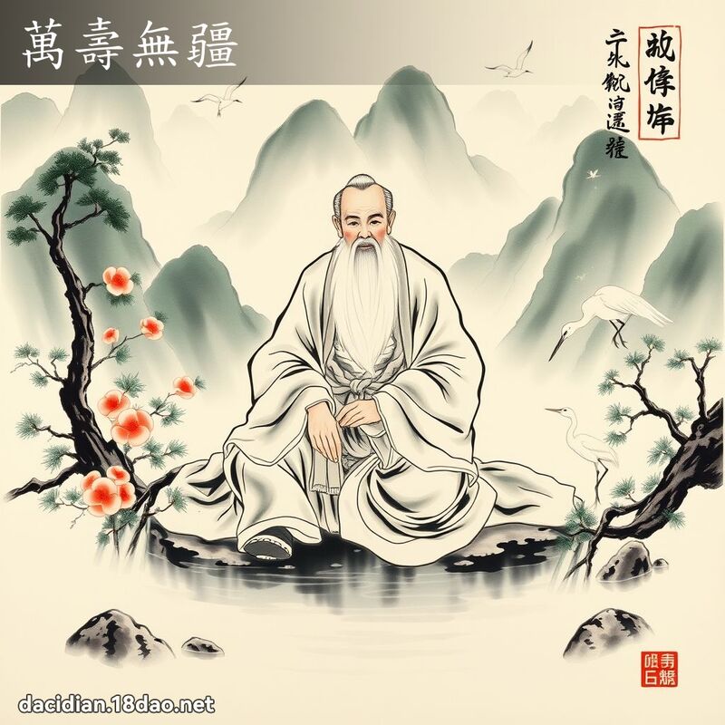 万寿无疆 配图
